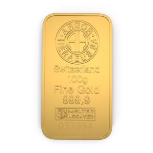 naložbeno zlato zlata palica 100g Argor Heraeus